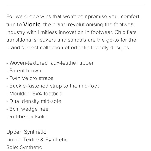 Vionic Women's Brown Sandals - Picture 7 of 7